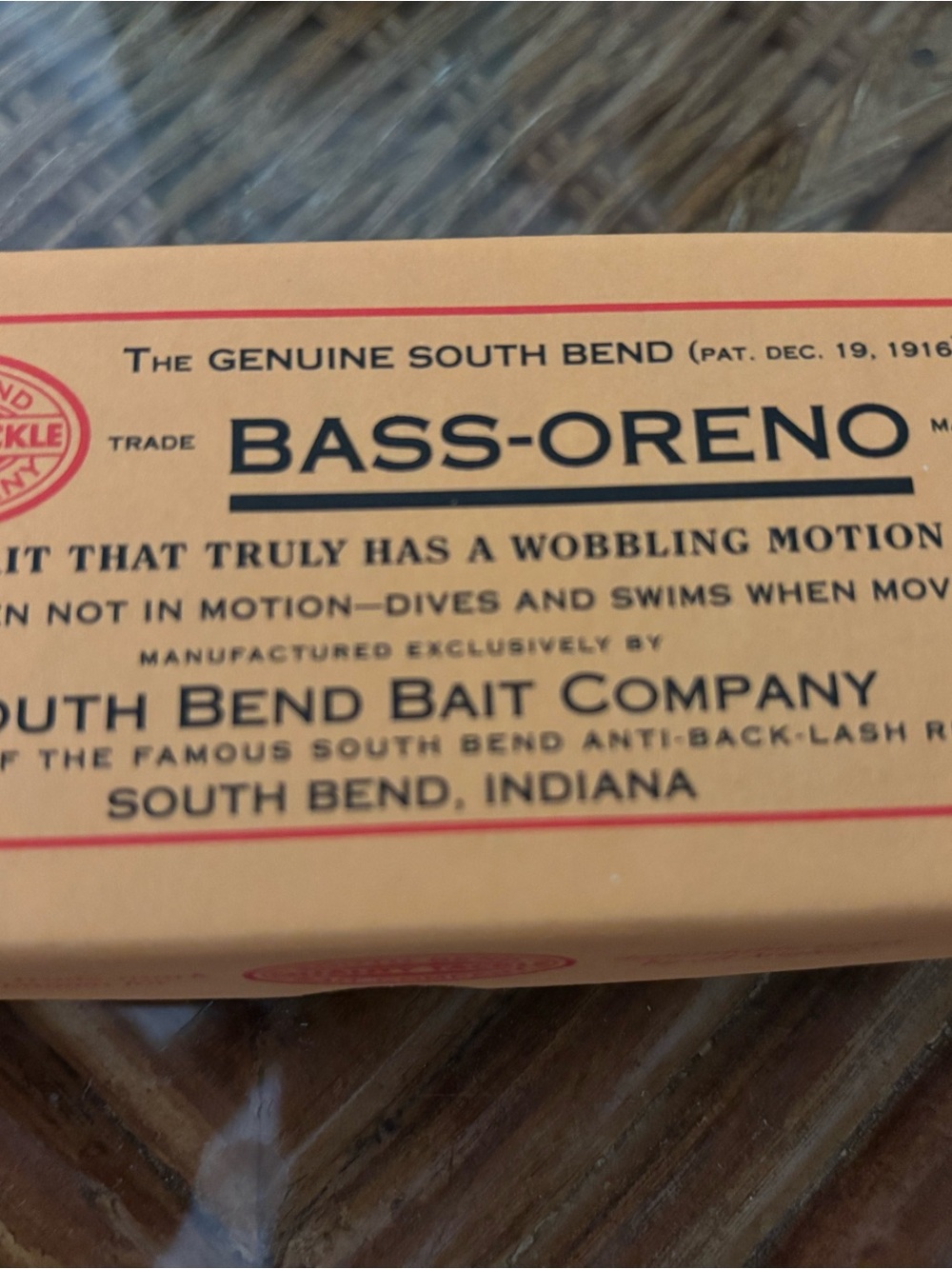 Bass-Oreno Fishing Lure